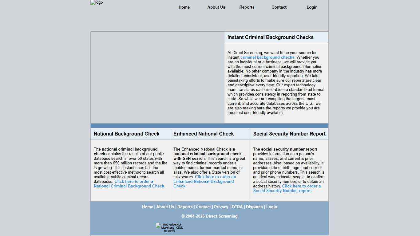 Criminal Background Checks - Instant Background Checks for Employment